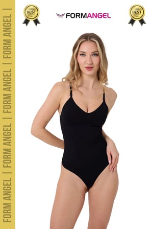 #Korse İz Bırakmayan Kaymaz Seamless Toparlayıcı Dikişsiz Kadın Çıtçıtlı String Body Korse - 5 Adet