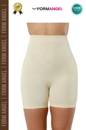 #Korse Seamless Dikişsiz Vücut Şekillendirici Kaymaz Kadın Toparlayıcı Mini Şort Korse - 4 Adet