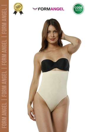 #Korse Seamless Dikişsiz Toparlayıcı Vücut Şekillendiren Kaymaz Yüksek Bel String Korse - 5 Adet