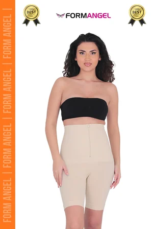#Korse Vücut Bel Popo Şekillendiren Sıkılaştırıcı Fermuarlı Paçalı Klasik Toparlayıcı Korse - 5 Adet