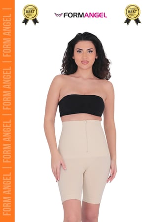 #Korse Vücut Bel Popo Şekillendiren Sıkılaştırıcı Fermuarlı Paçalı Klasik Toparlayıcı Korse - 5 Adet