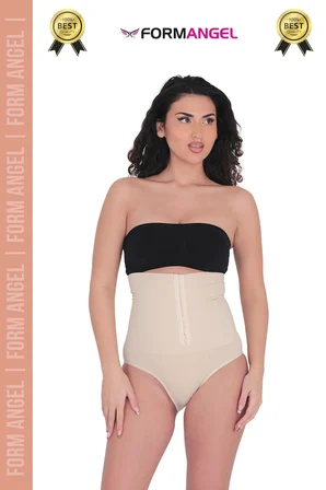 #Korse Vücut Şekillendiren Toparlayıcı Kaymaz Agraflı Yüksek Bel Slip Kadın Külot Korse - 3 Adet
