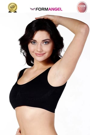 #Büstiyer Dikişsiz Seamless Kadın Esnek Yumuşak Kumaş Kalın Askılı Pedli Spor Büstiyer - 1 Adet