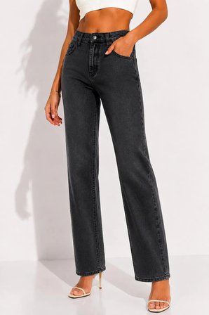 Lora Straight Fit Denim Pantolon  29 Mid Blue