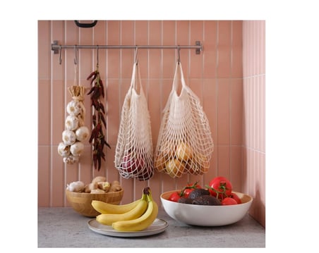 IKEA KUNGSFORS kanca , paslanmaz çelik, 5 adet 