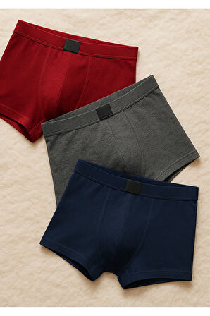 Erkek İç Giyim Bambu & Esnek 3 Adet Boxer Seti LL.IL16.KE063.001