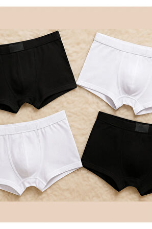 Erkek İç Giyim Bambu & Esnek 4 Adet Boxer Seti Ekonomik Paket LL.IL16.KE064.001