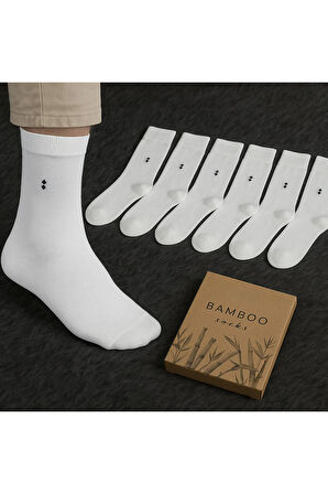 6 Adet Kutulu Erkek Bambu Soket Çorap LL.BR2278.001