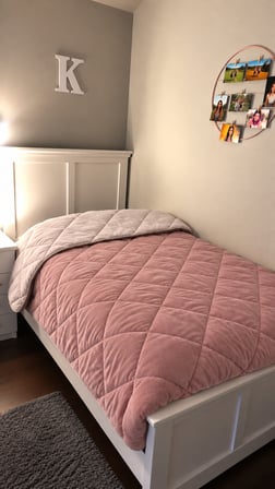 Tek Kişilik Welsoft Yorgan Uyku Seti & Lastikli Çarşaf + 2 Adet Yastık + YORGAN  155x215