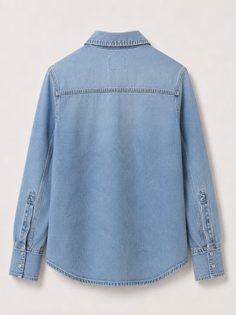 Selena Denim Gömlek XS/S Blue