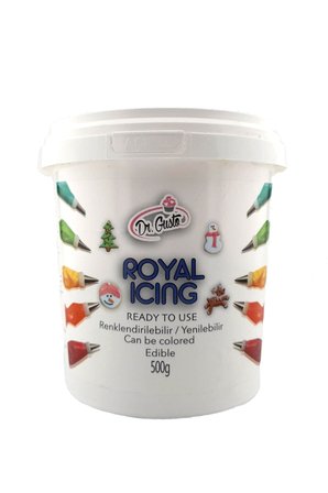 Royal Icing 500 Gr. Renklendirilebilir / Yenilebilir