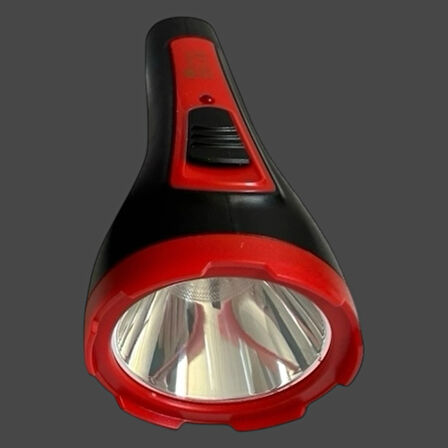 Şarjlı kambur fener 10w Projektör Led El Feneri 2 Mod Aydınlatmalı Uzun Menzil Güvenlik Bekçi Polis Feneri Işıldak