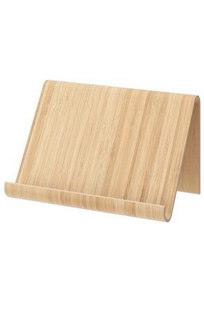 IKEA VIVALLA telefon/tablet standı, bambu, 26x17 cm