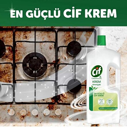 Cif Krem Temizleyici Amonyaklı 1500 ml