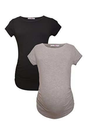 LuvmaBelly MYRA2017_2009 Hamile tshirt seti