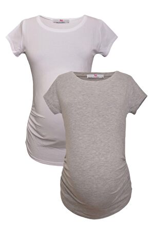 LuvmaBelly MYRA2017_2011 Hamile tshirt seti
