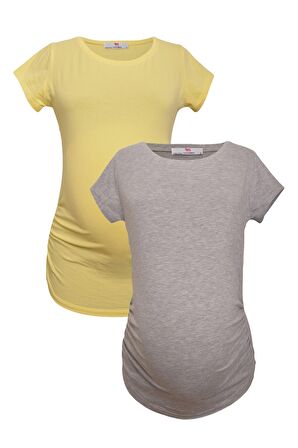 LuvmaBelly MYRA2017_2015 Hamile tshirt seti