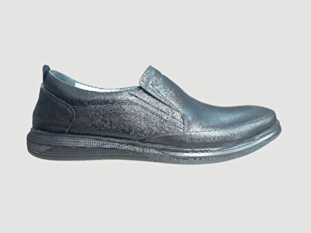 BİCANS B-1091 ERKEK DERİ COMFORT KAUÇUK TABAN AYAKKABI