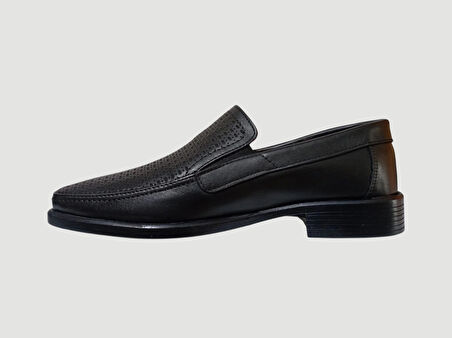 BİCANS B-1166-L ERKEK DERİ LAZER BASKILI COMFORT AYAKKABI