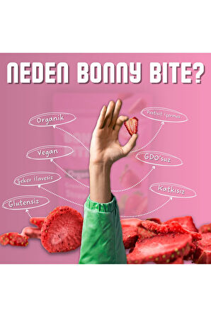 ORGANİK ÇITIR ÇİLEK & KURUTULMUŞ KARPUZ İKİLİ PAKETİ