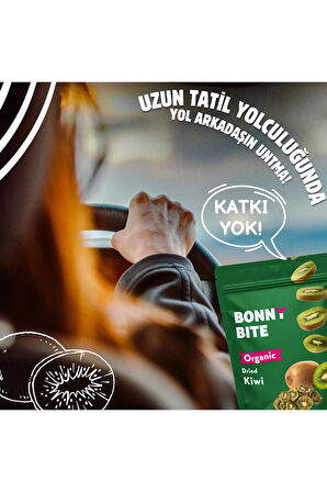 KURUTULMUŞ ORGANİK KİVİ ATIŞTIRMALIĞI 5'Lİ PAKET (40GR*5)