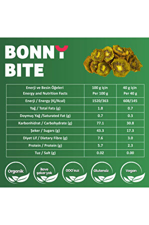 ORGANİK ÇITIR ÇİLEK & KURUTULMUŞ KİVİ 6'LI PAKETİ