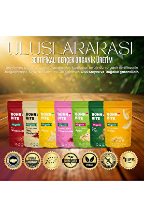 ORGANİK KAVUN & KURUTULMUŞ KİVİ 6'LI PAKETİ