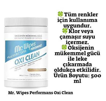 Mr wipes oxi 500 ml