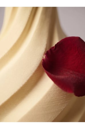 Aura Vazo 20cm - Modern Estetik Tasarım Dekoratif Ev Ofis Salon Dekorasyonu İçin Şık Obje - Minimalist Tasarım Çiçeklik Masa Üstü Süs Eşyası