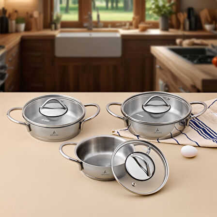 Aryıldız Solo 41 Parça Çelik Çeyiz Seti