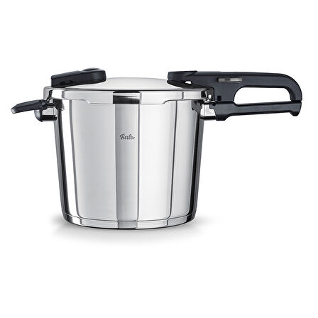 Fissler Vitaquick Edition 6 Litre Düdüklü Tencere + Kırmızı Cenit Tava Set