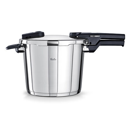 Fissler Vitaquick Glossy 6 Litre Düdüklü Tencere + Kırmızı Cenit Tava Set