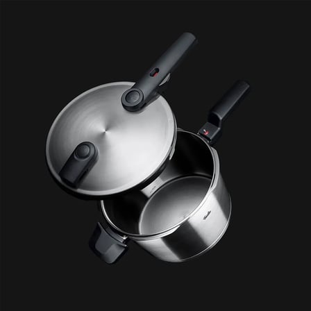 Fissler Vitaquick Premium 6 Litre Düdüklü Tencere + Tava Set