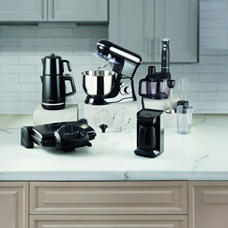 Aryıldız Maestro Elektrikli Çeyiz Seti Siyah