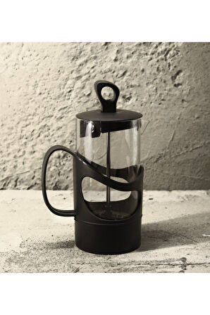 Filtre Kahve ve Bitki Çayı French Press &Filtre Kahve & Kupa Bardak &Işıklı Küre Hediye Seti