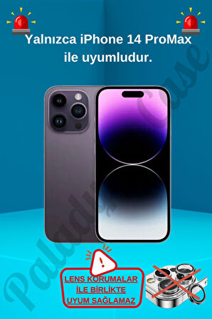iPhone 14 Promax Uyumlu Zigzaglı Dalgalı Gümüş Puf Kılıf