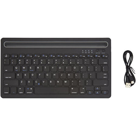 Reeder M11 Pro Max 11.97" Uyumlu Kablosuz Bluetooth Şarjlı Standlı Klavye - Gri