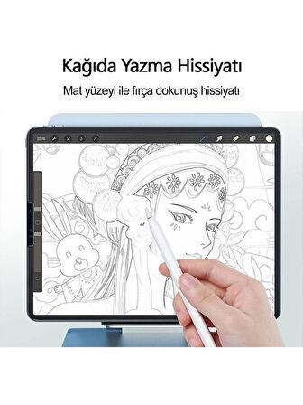 Samsung Galaxy Tab S6 SM-T860 10.5" Mat Nano Esnek Cam Ekran Koruyucu Film