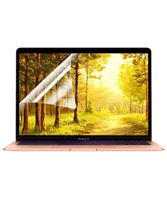 Apple MacBook Air M2 Ultrabook Laptop 13.6" Nano Kırılmaz Mat Cam Notebook Ekran Koruyucu Film