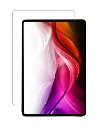 Lenovo Tab M9 MediaTek Helio G80 ZAC30155TR 9" Standlı Deri Tablet Kılıfı - Ekran Koruyucu - Kırmızı