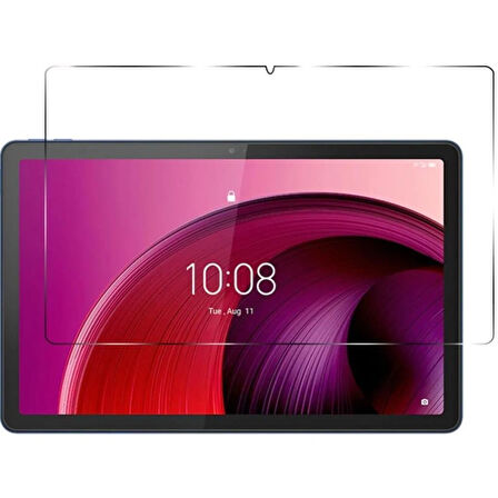 Lenovo Tab M10 TB311FU ZAEH0039TR 10.1" Döner Standlı Deri Tablet Kılıfı - Ekran Koruyucu - Turkuaz