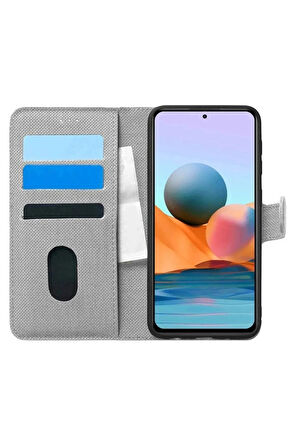 Apple iPhone 6 Plus - 6S Plus Uyumlu Kart ve Para Bölmeli Standlı Cüzdanlı Kılıf - Gri
