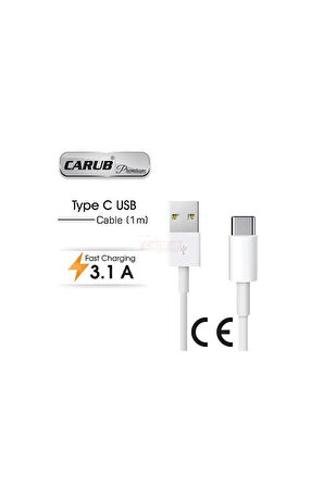 Carub Şarz Kablosu Usb Type C 1mt Br5901856