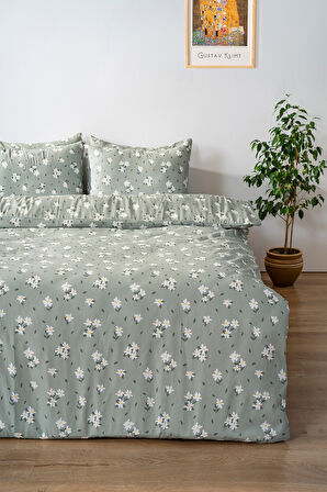 Daisy Dream Tek Kişilik Nevresim Takımı Pamuklu