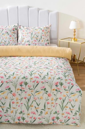 Botanical Tek Kişilik Yazlık Nevresim Takımı Pamuklu