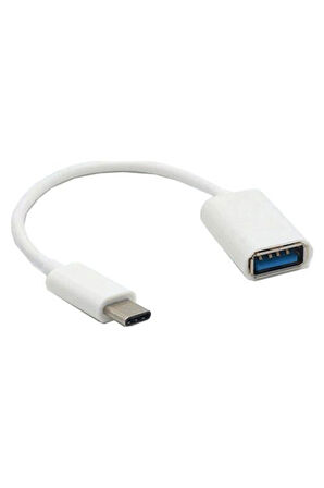Usb 3.1 Type C To Usb 3.0 Dişi Otg Kablo 15 cm Otg Kablo Dönüştürücü Çevirici Adaptör