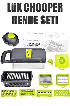 Patates Sebze Küp Rende Doğrayıcı Dicer Mandolin Dilimleyici Jülyen Kesici Mutfak Chopper RND109