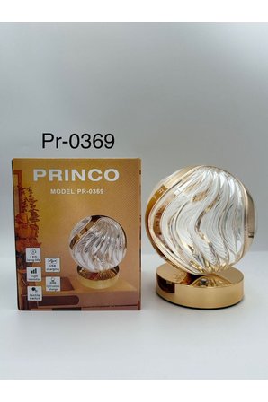 Kristal Küre RGB 16 Renk Led Lamba Dokunmatik USB Şarjlı Şık Gece Lambası Masa Lambası PR-0369