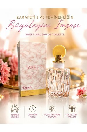 Sweet Girl Kadın Parfüm 100 ML Çiçeksi Uzun Süre Kalıcı