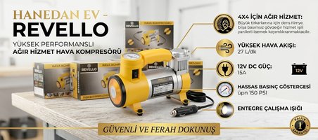 12V DC 150 PSI Çakmaklık Şarjlı Taşınabilir Dijital Göstergeli/Işıklı Lastik Şişirme Hava Kompresörü